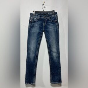 Miss Me Jeans Mid-Rise Straight Women’s Size 28 Inseam 31”‎